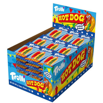 60 x Trolli Hot Dog 9g